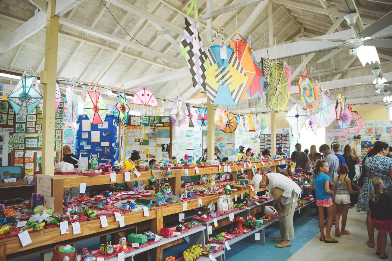 Kite show in Bermuda