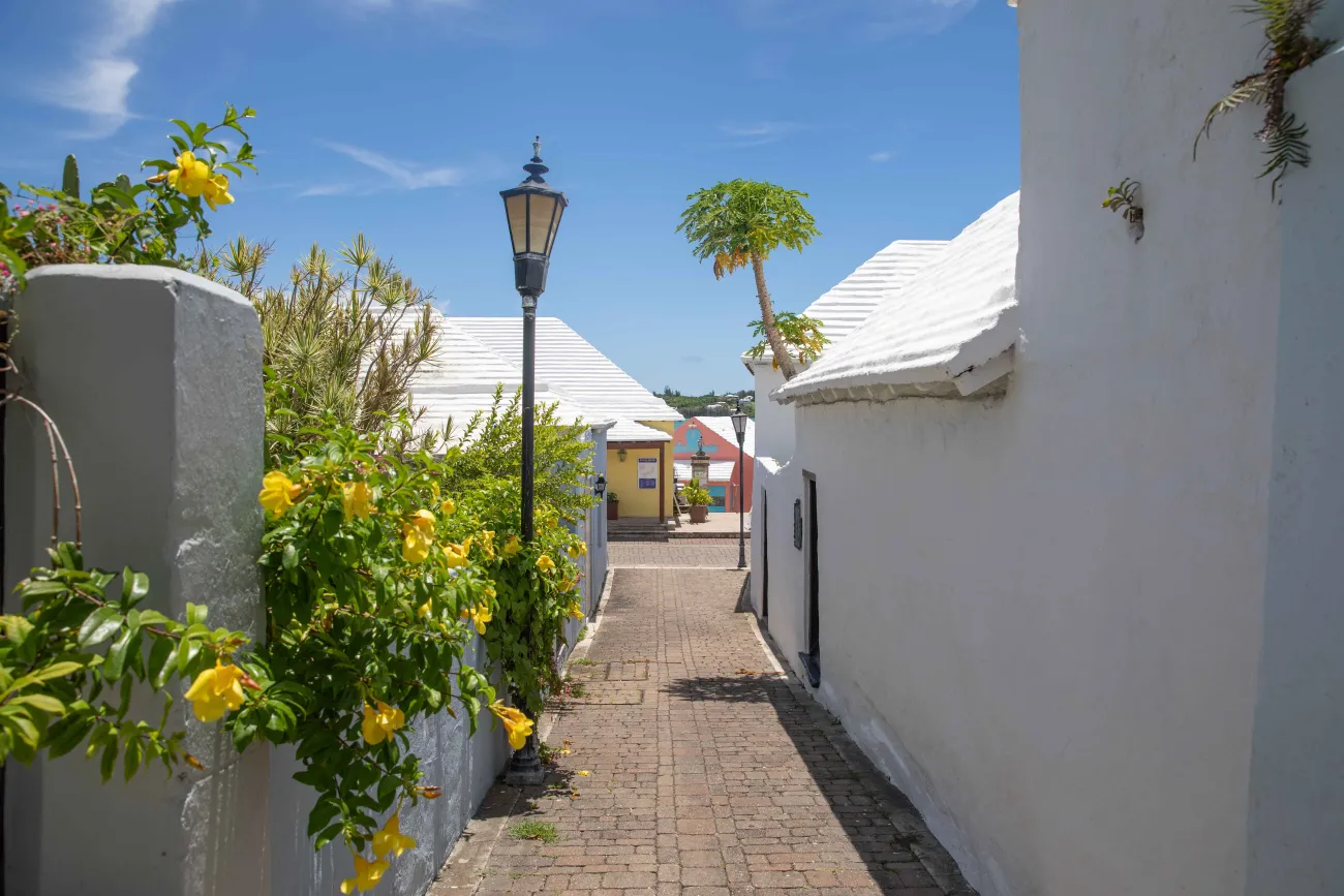 View of a small alley
