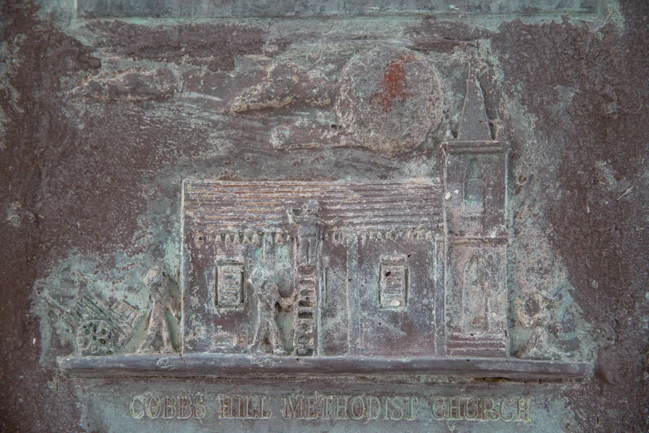 Cobb's Hill Methodist Church Plaque