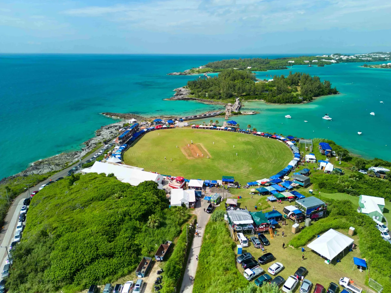 An aerial view of Eastern County Games