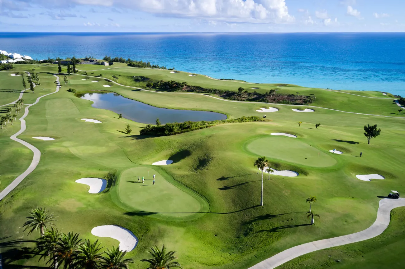Aerial view of Port Royal Golf Course