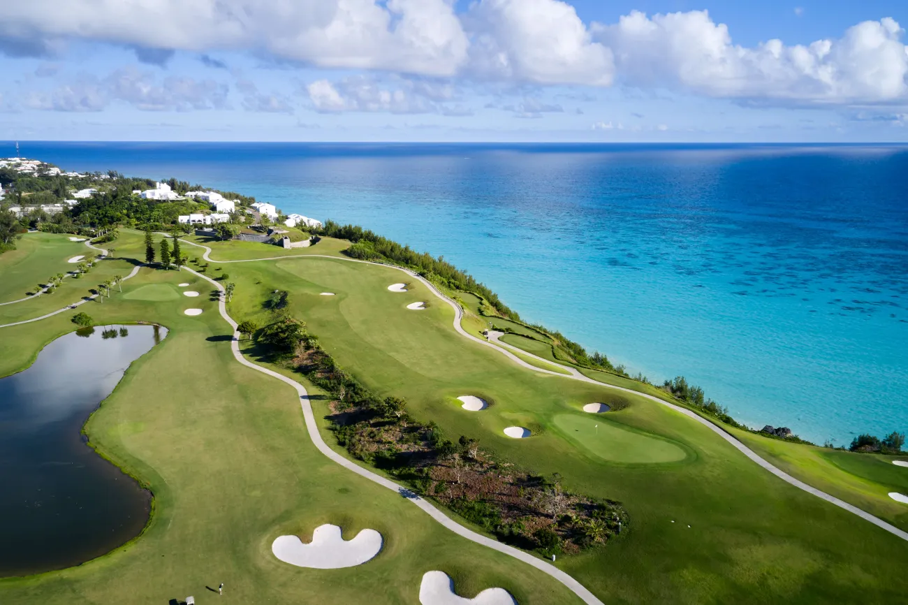 Aerial view of Port Royal Golf Course