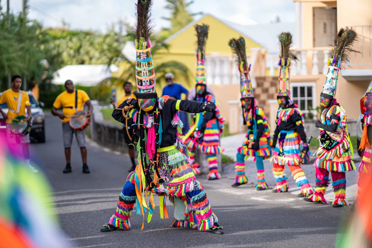 Gombey evolution troupe