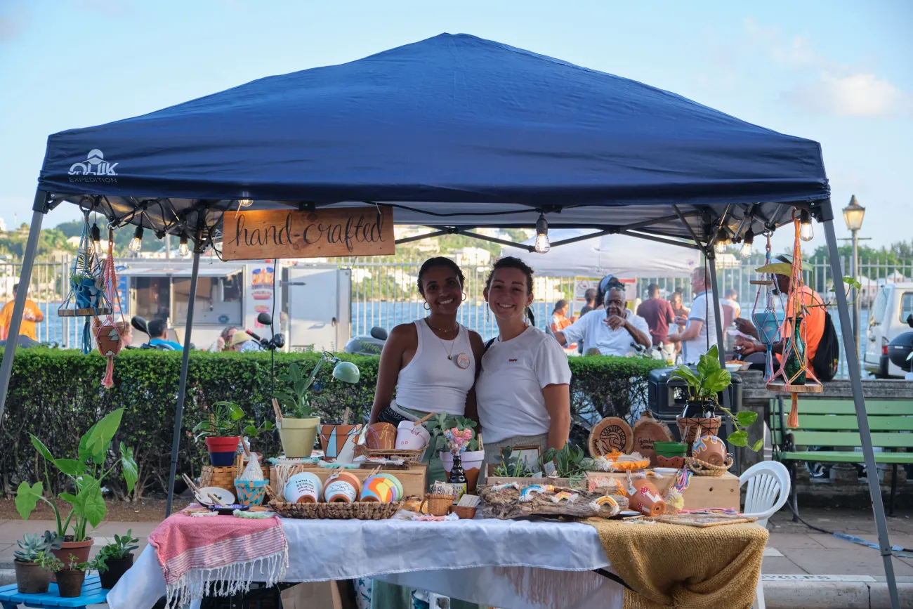 Harbour Nights event vendor in Bermuda