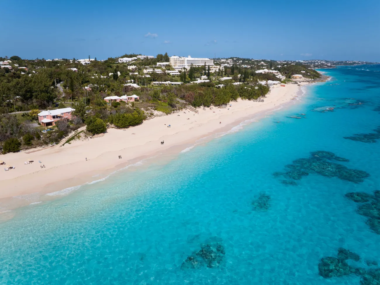 Elbow Beach - Aerial