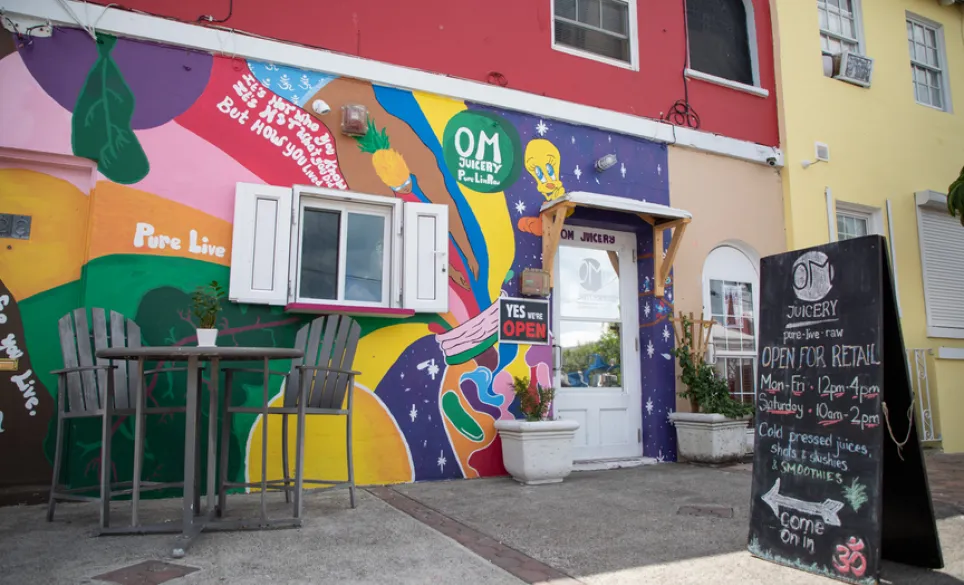 outside of restaurant