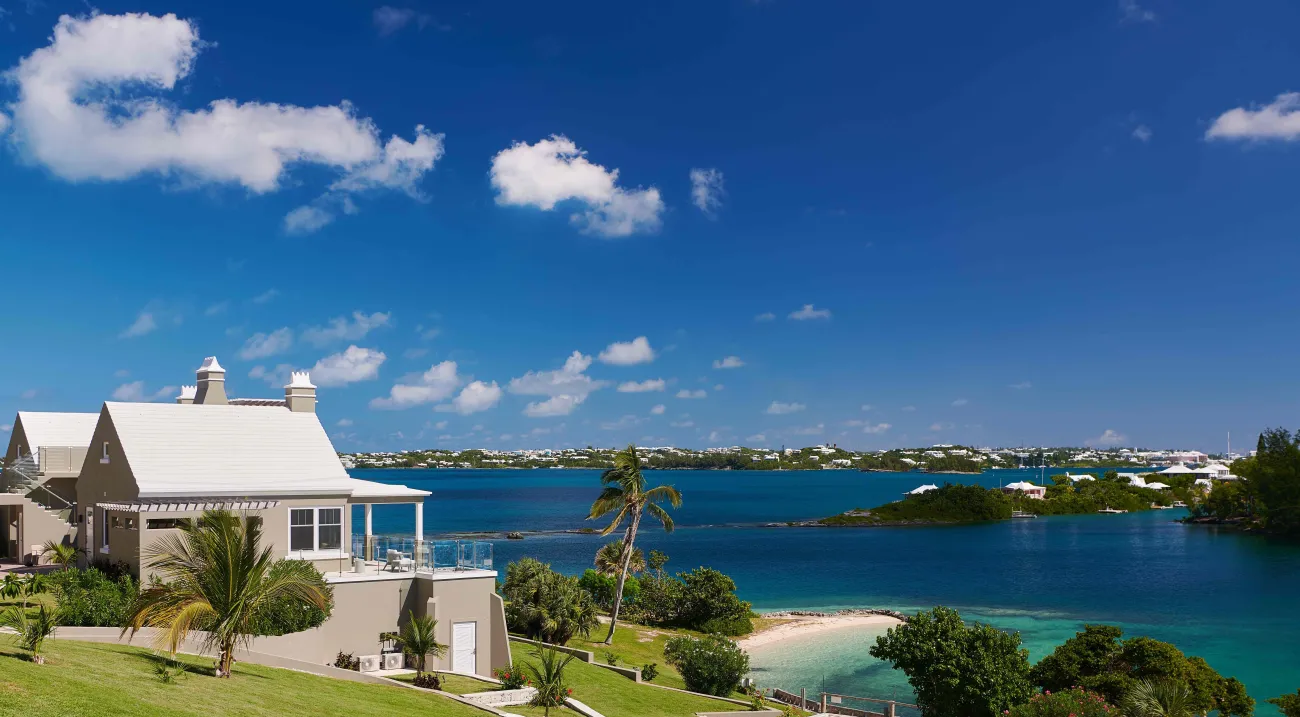 A view from the lookout at hawkins island