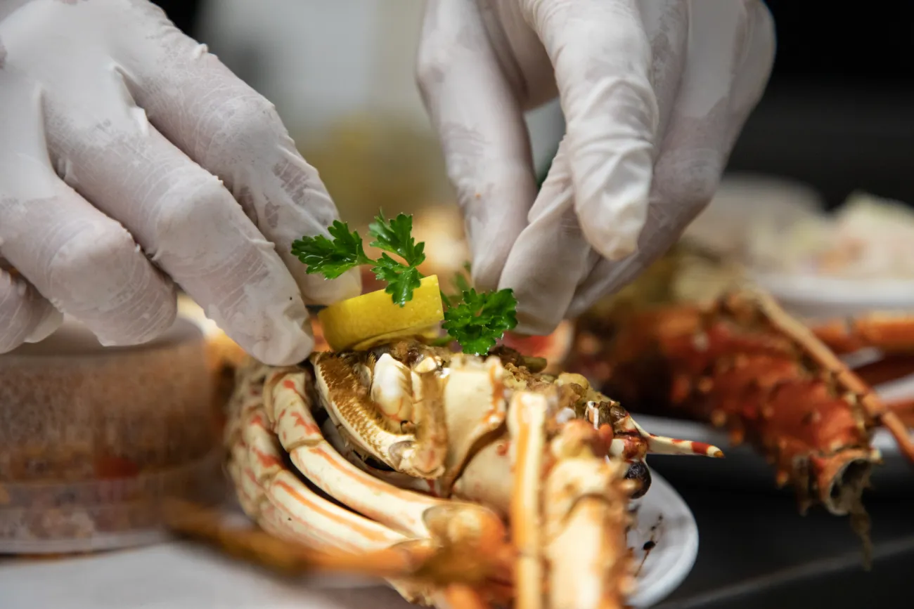 Spiny lobster from LITT in Bermuda