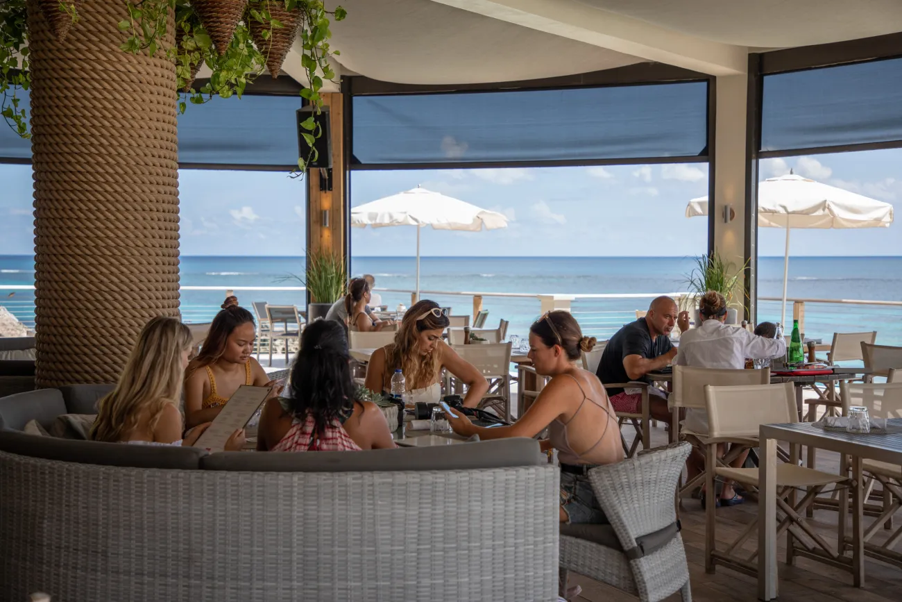 Pink Beach Club in The Loren in Bermuda