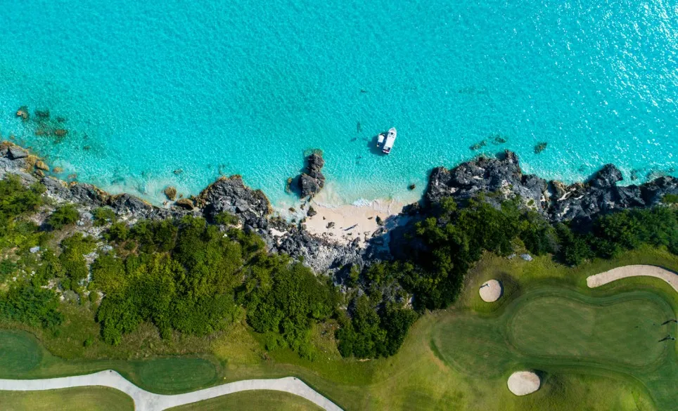 aerial shot of port royal