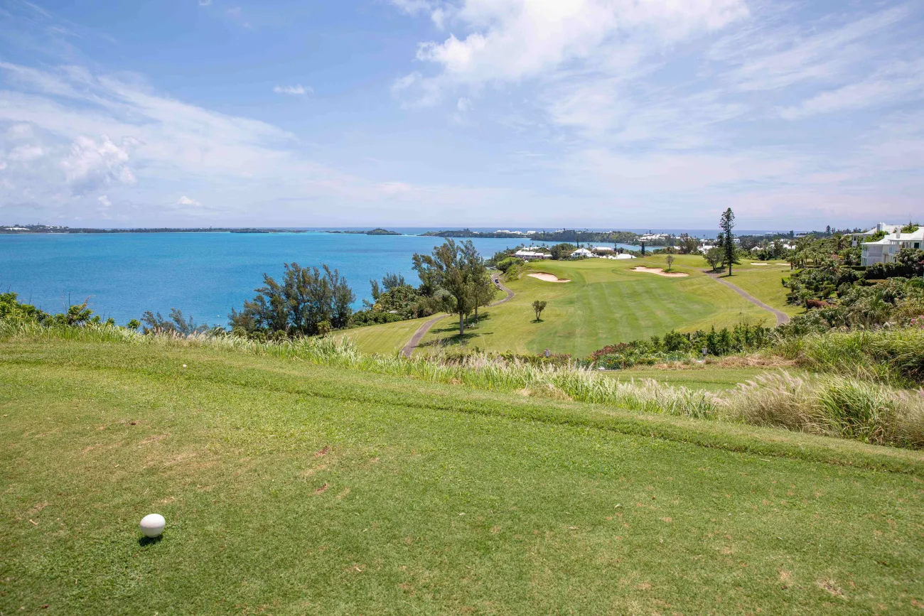 Standing view of Tucker's Point Golf Course.