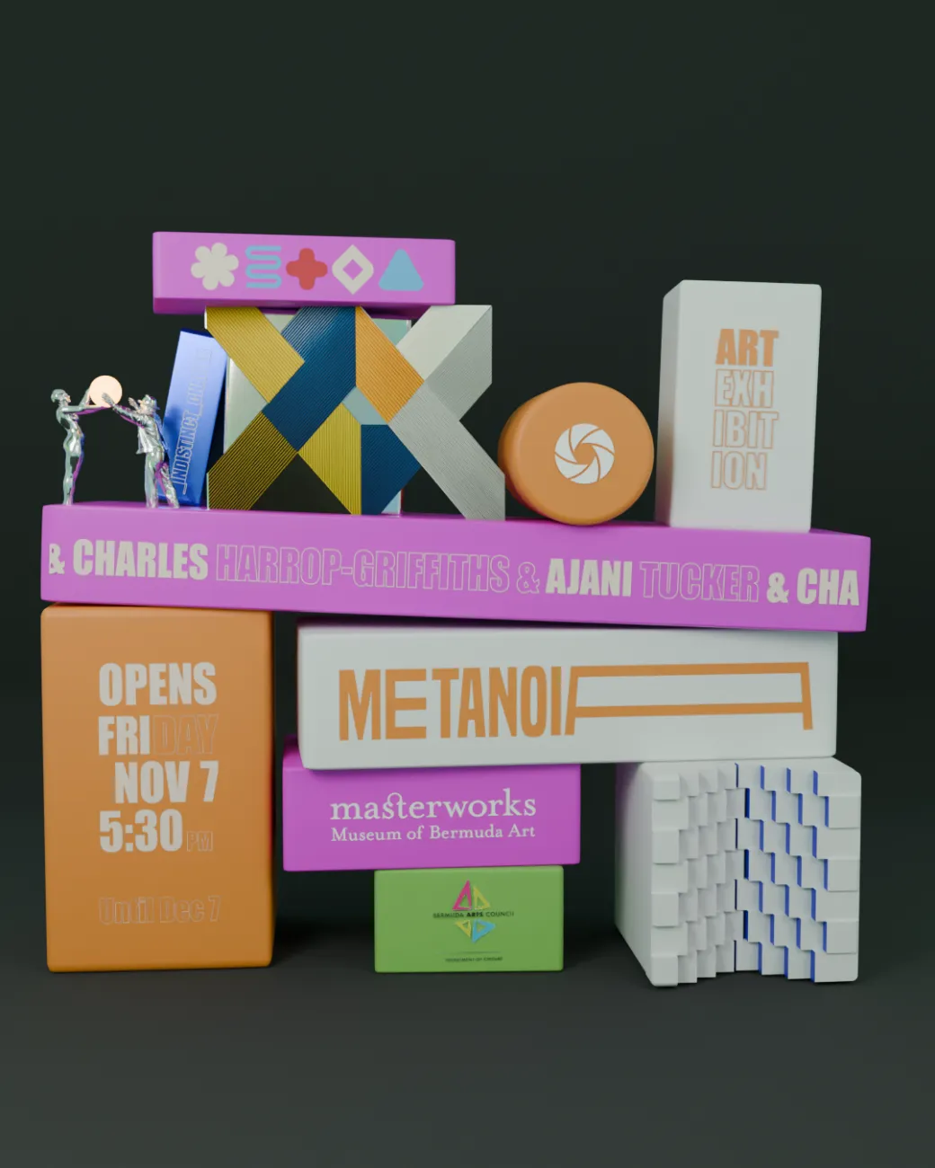 "METANOIA" Exhibition Opening At Masterworks Bermuda