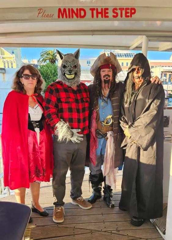 Halloween Mini Cruises On Board ÜberVida! Special Sunset Cruise