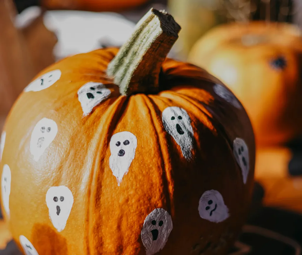 Halloween Pumpkin Painting