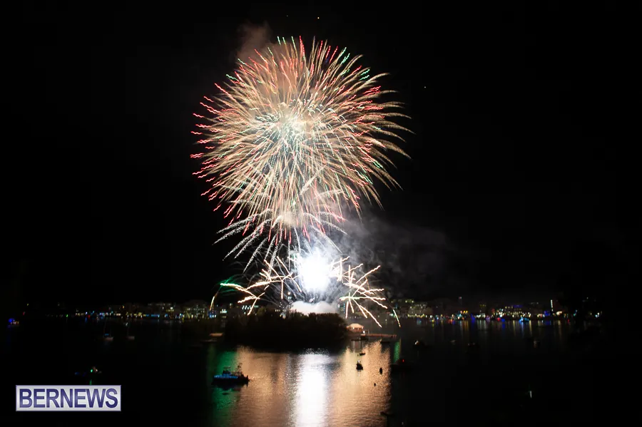 New Year's Eve Fireworks At Cambridge Beaches