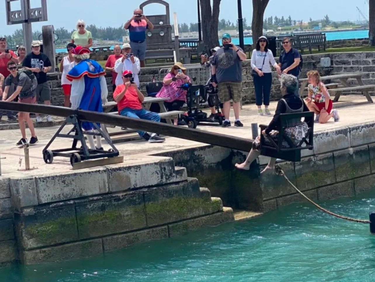 Ducking Stool Reenactment