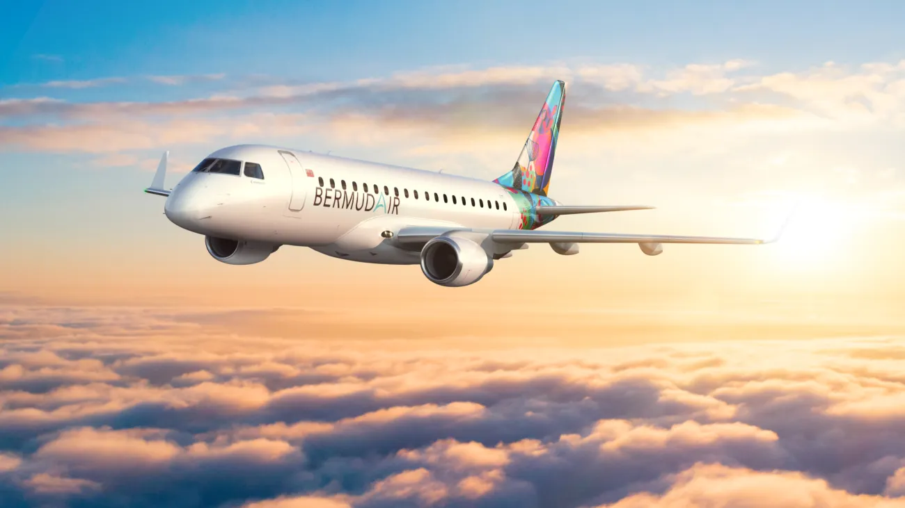 100% Off* New York Airfare – BermudAir Livery Sunset