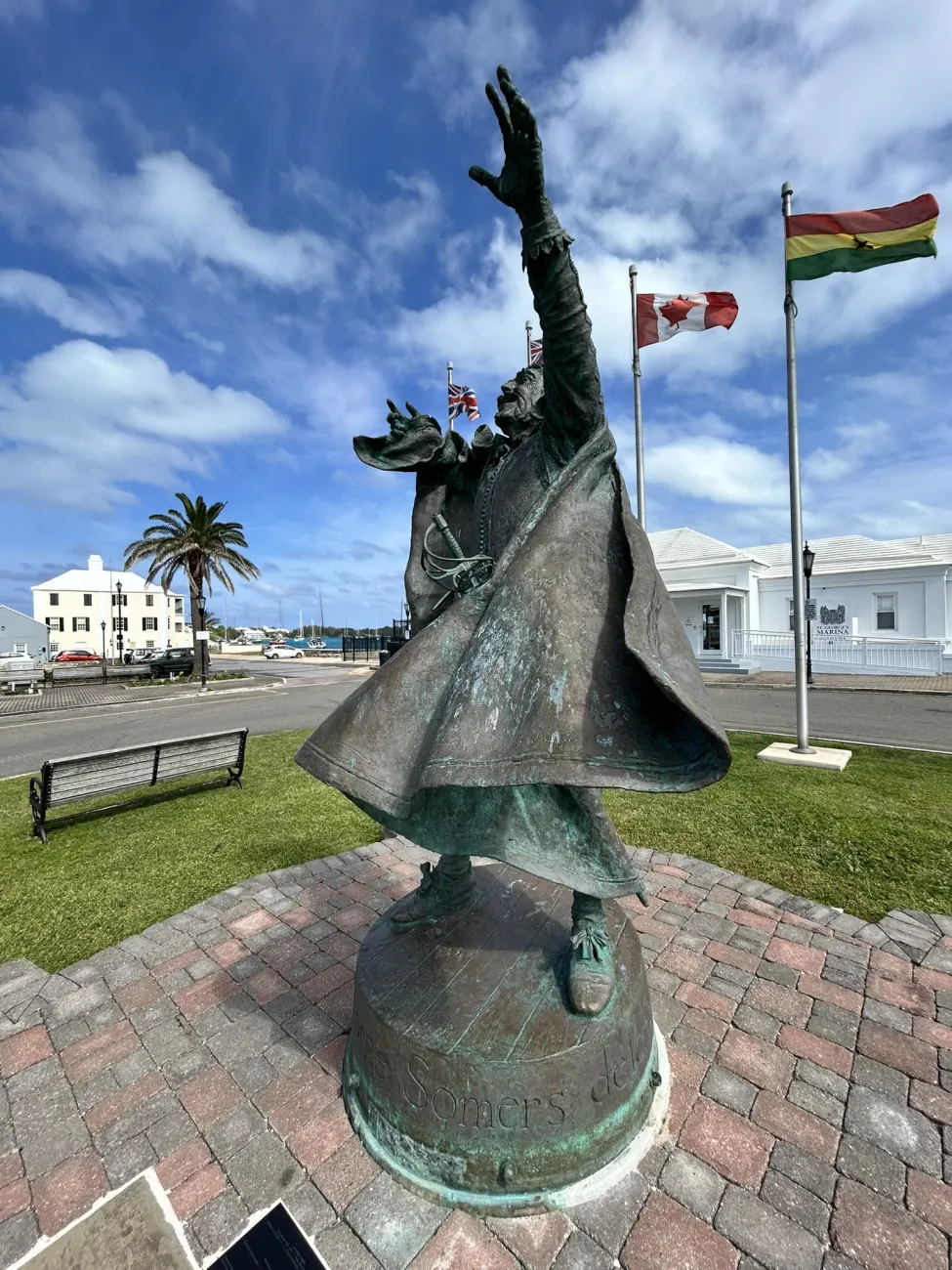 St. George’s: Cultural Art Walking Tour with Museums – Statue Of Sir George Somers