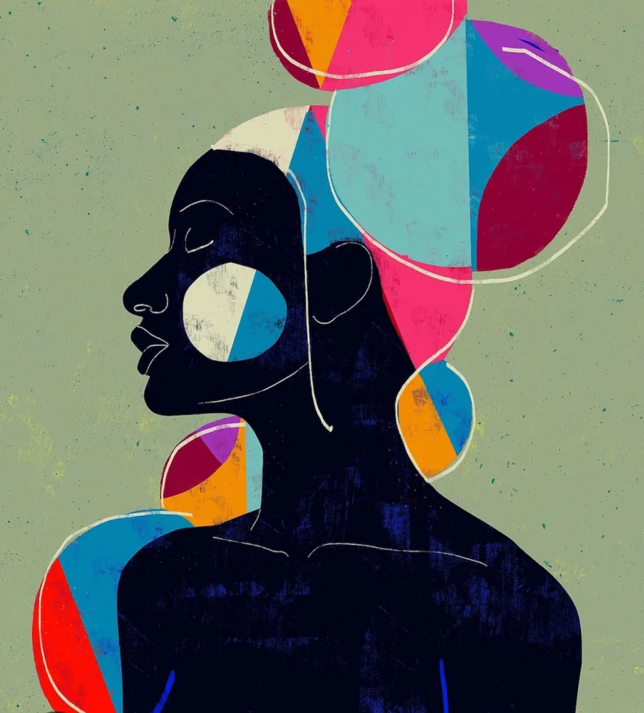 Mother Of All Portraits: Draw Each Other - Abstract Expressionism