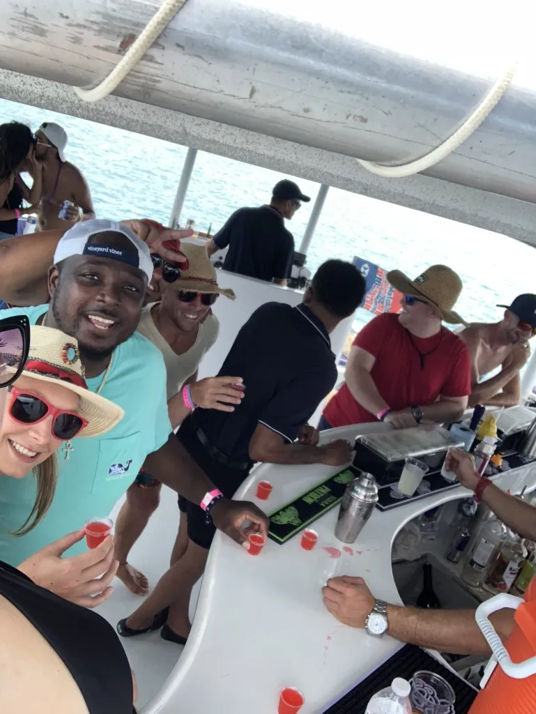 Trip To Cup Match 2026  On Board ÜberVida Bermuda's Celebration Yacht