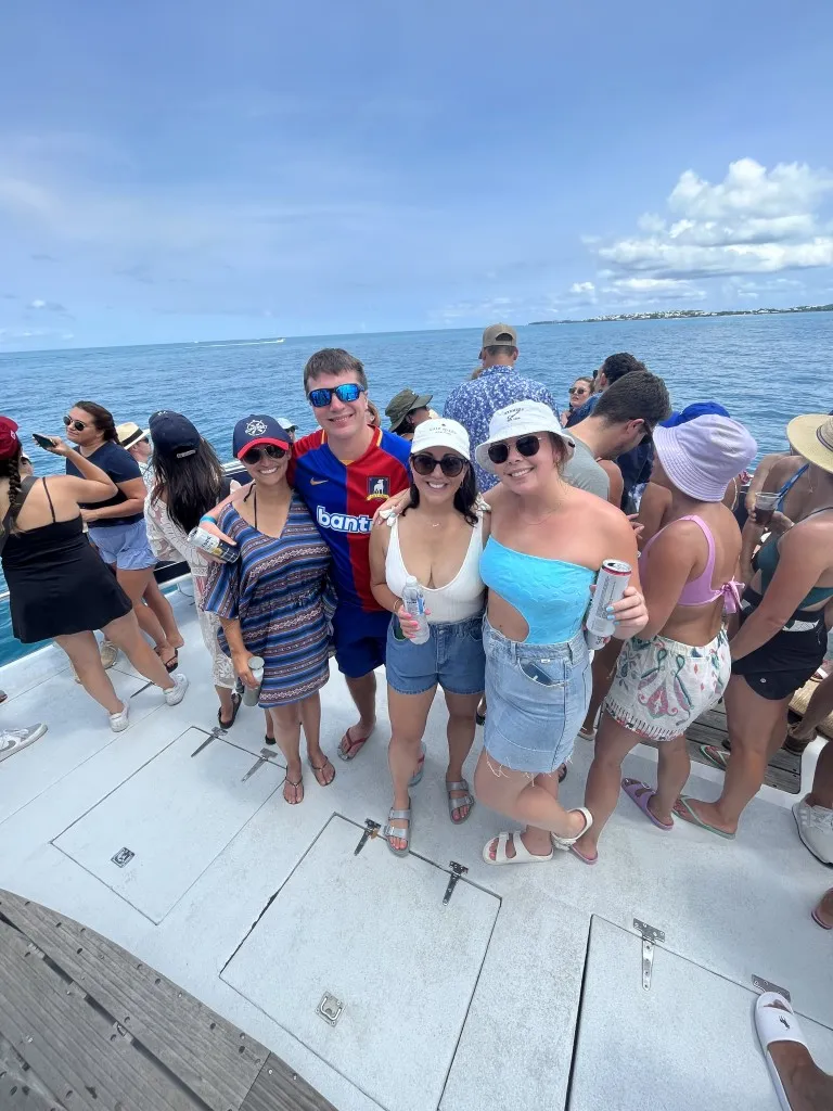 Trip To Cup Match 2026  On Board ÜberVida Bermuda's Celebration Yacht