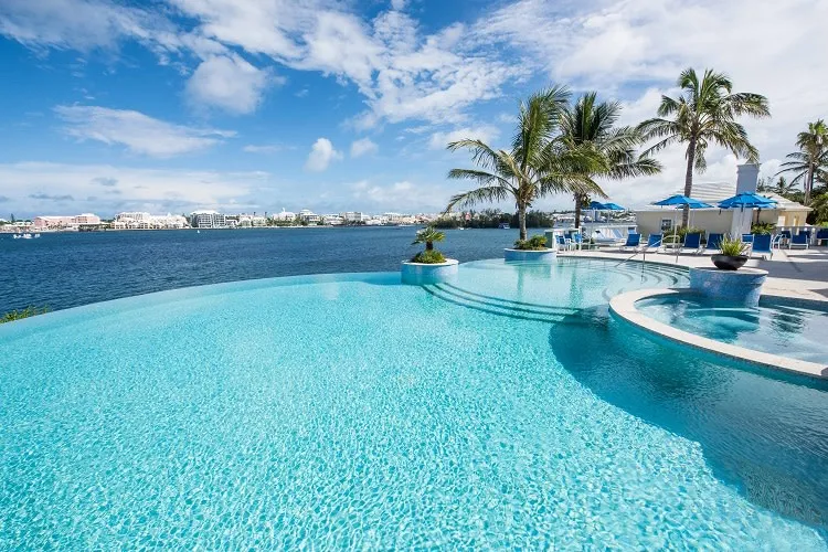 35% Off at Newstead Belmont Hills – Newstead Infinity Pool Overlooking Bermuda's Great Sound