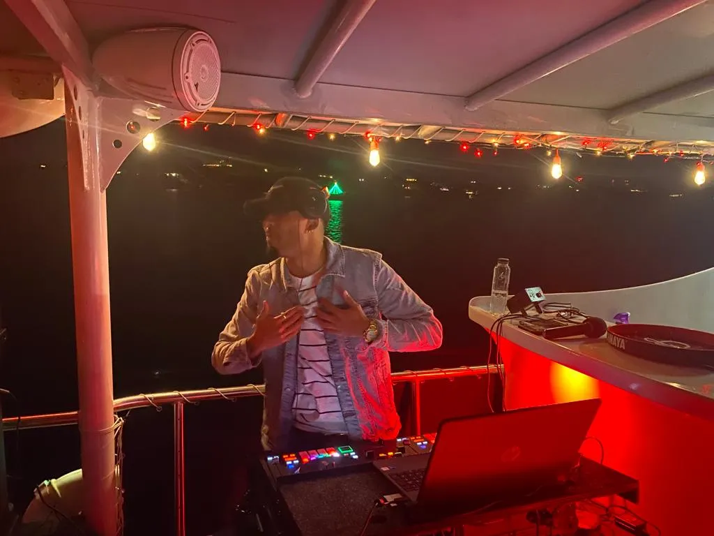 Christmas Parade Fireworks On Board ÜberVida! 