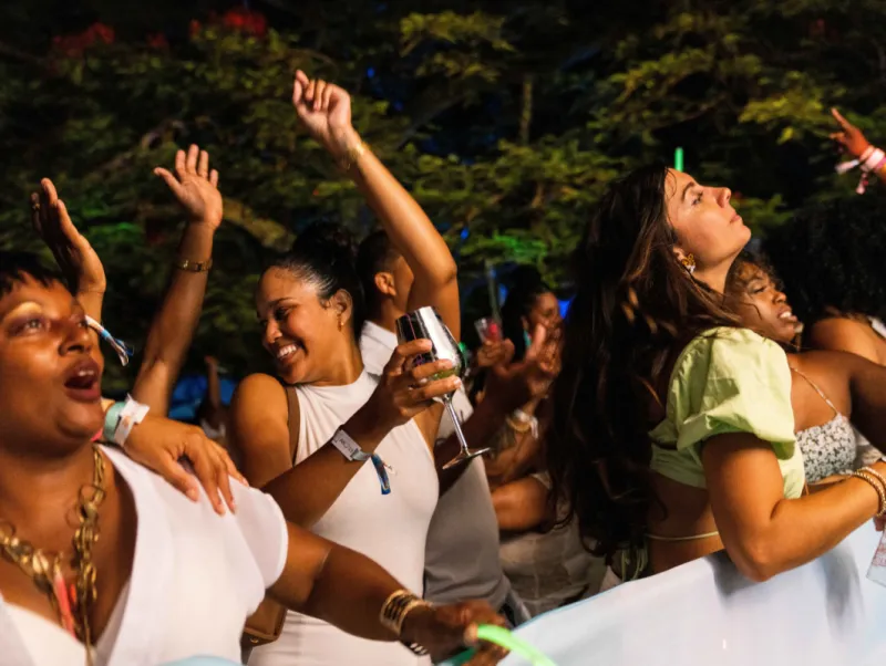 PURE Bermuda All White Party | Carnival In Bermuda