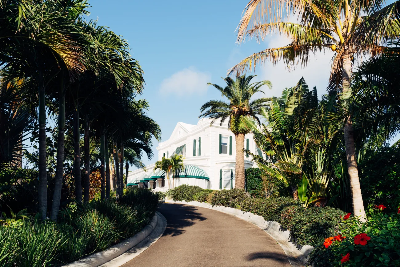 PGA Bermuda 2026 at Rosedon – Rosedon Driveway