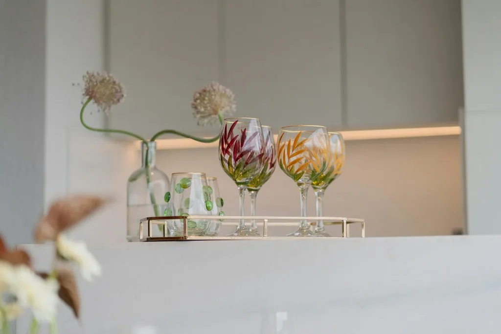Crystal And Cork | Glass Painting & Canapes