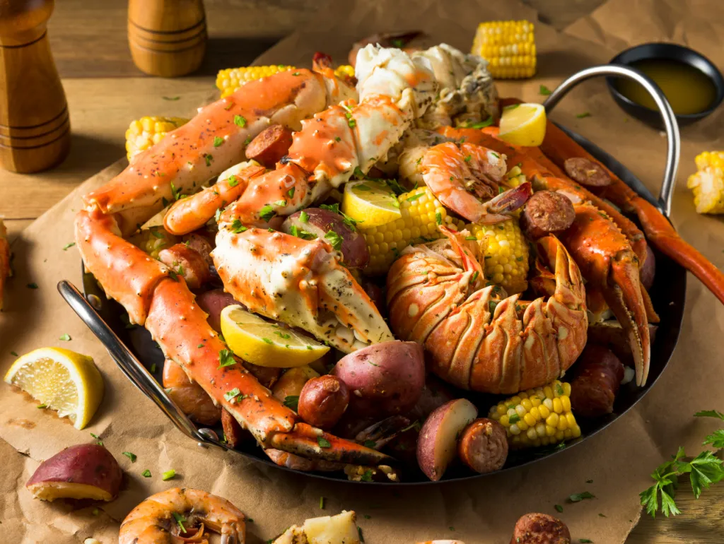 Mega Ultimate Seafood Boil Feast
