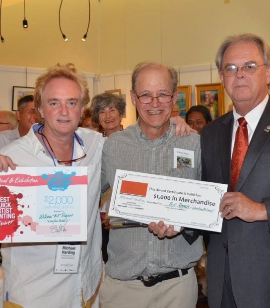 Day 8 . Bermuda Plein Air Festival - The Bermuda Plein Air Festival Show And Judging