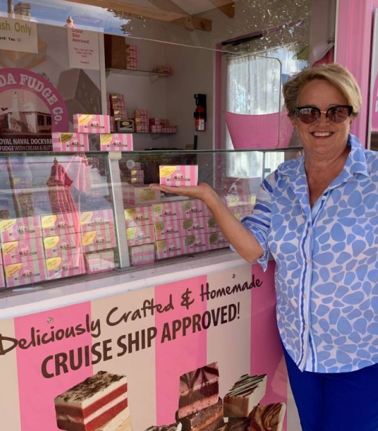 Bermuda Fudge Co. – Master Fudge Maker Sarah Burrows