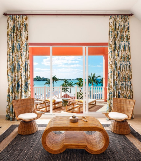 Cambridge Beaches – Reimagined One Bedroom Water View Suite - Living Room