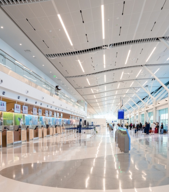 L.F. Wade International Airport – Airport Interior