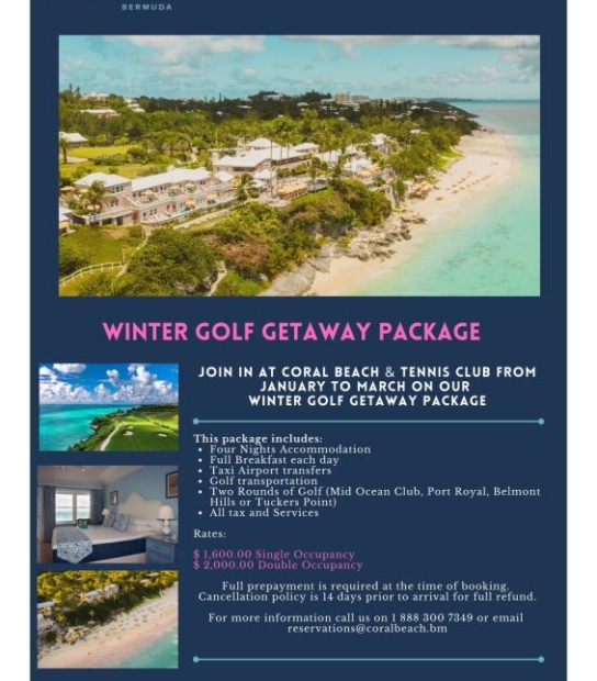 Coral Beach & Tennis Club – Winter Golf Getaway