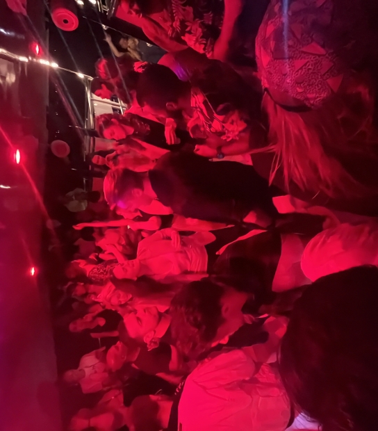 La Hora De La Fiesta! Hispanic Night On Board ÜberVida!