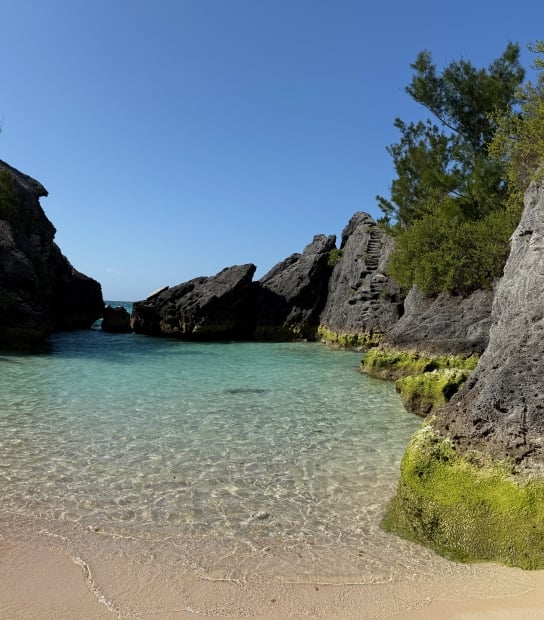 Day 6 Of The Bermuda Plein Air Festival . South Shore