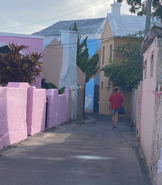Day 5 Of The Bermuda Plein Air Festival . St. Georges