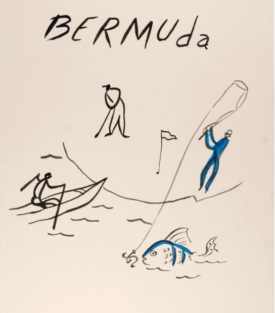 William Wegman: Around Bermuda