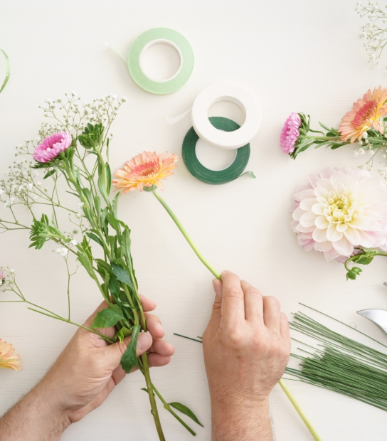 Hand Tied Floral Arrangements Workshop