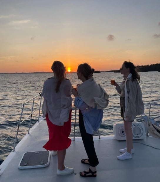 Catamaran Sunset Sail