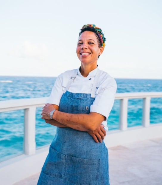 Chef Nina Compton At The Loren Celebrity Chef Weekend