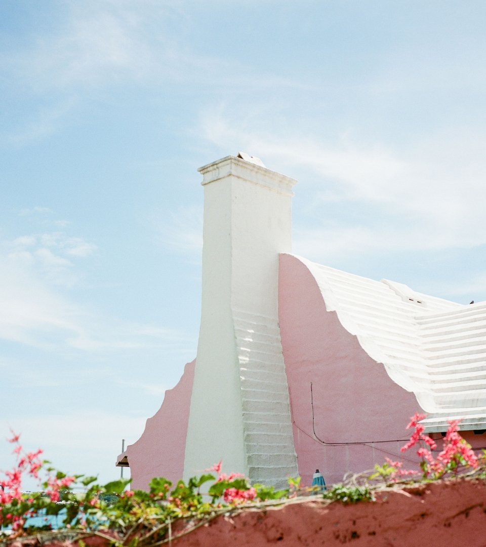 A roof in Bermuda