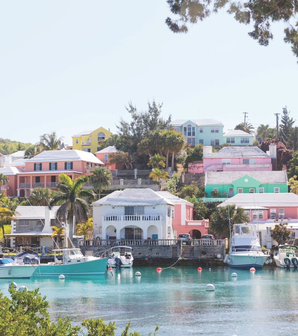 Flatt's Village in Bermuda