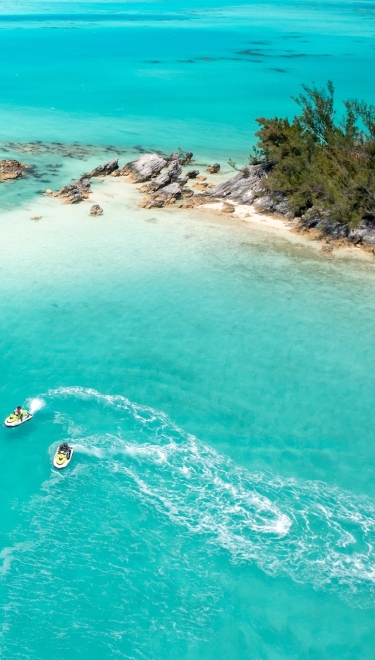 Jet skiing in Bermuda