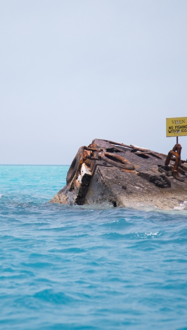 Shipwreck in Bermuda