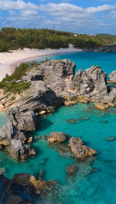 rocky beach cove