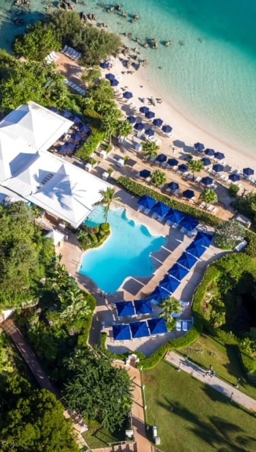 Bermuda Triangle Challenge Offer at Grotto Bay – Bay Side Aerial