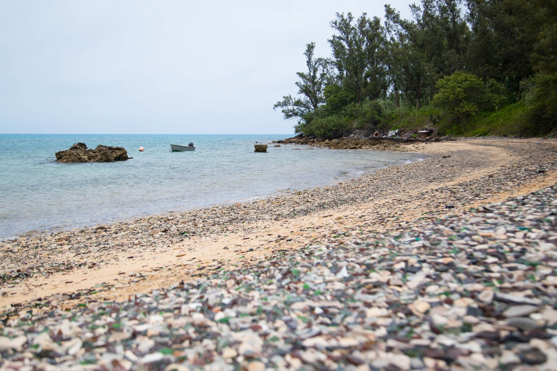 Glass beach